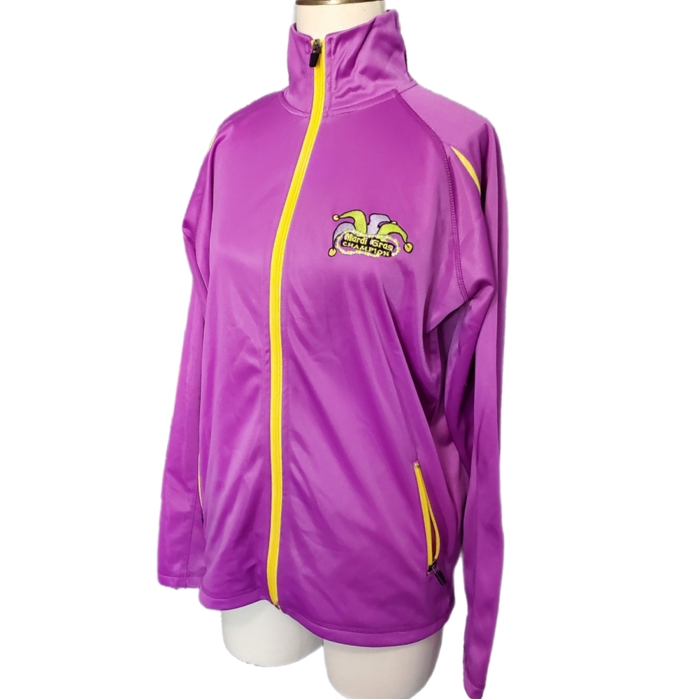 Mardi Gras Champion Novelty Track Jacket
